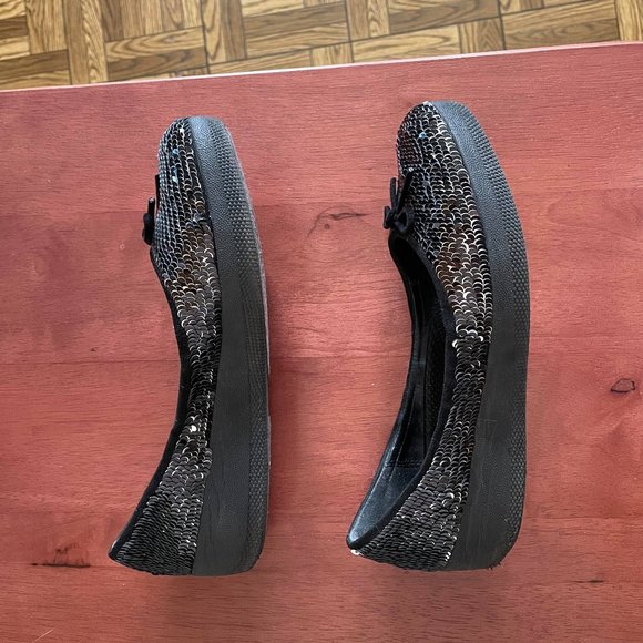Fitflop Superballerina Reversible Sequin Black 7 - Picture 4 of 8